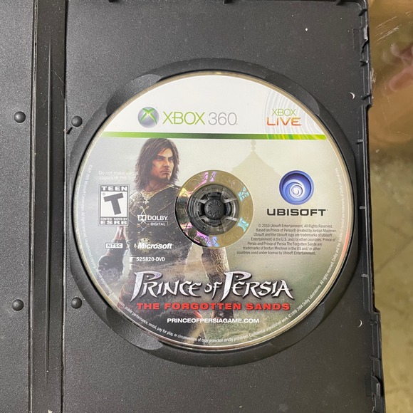 Prince of Persia The Forgotten Sands Xbox 360 Video Game Ubisoft - Picture 1 of 2